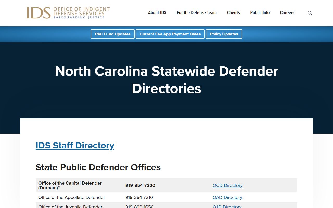 Haywood County criminal court records statewide defender directory