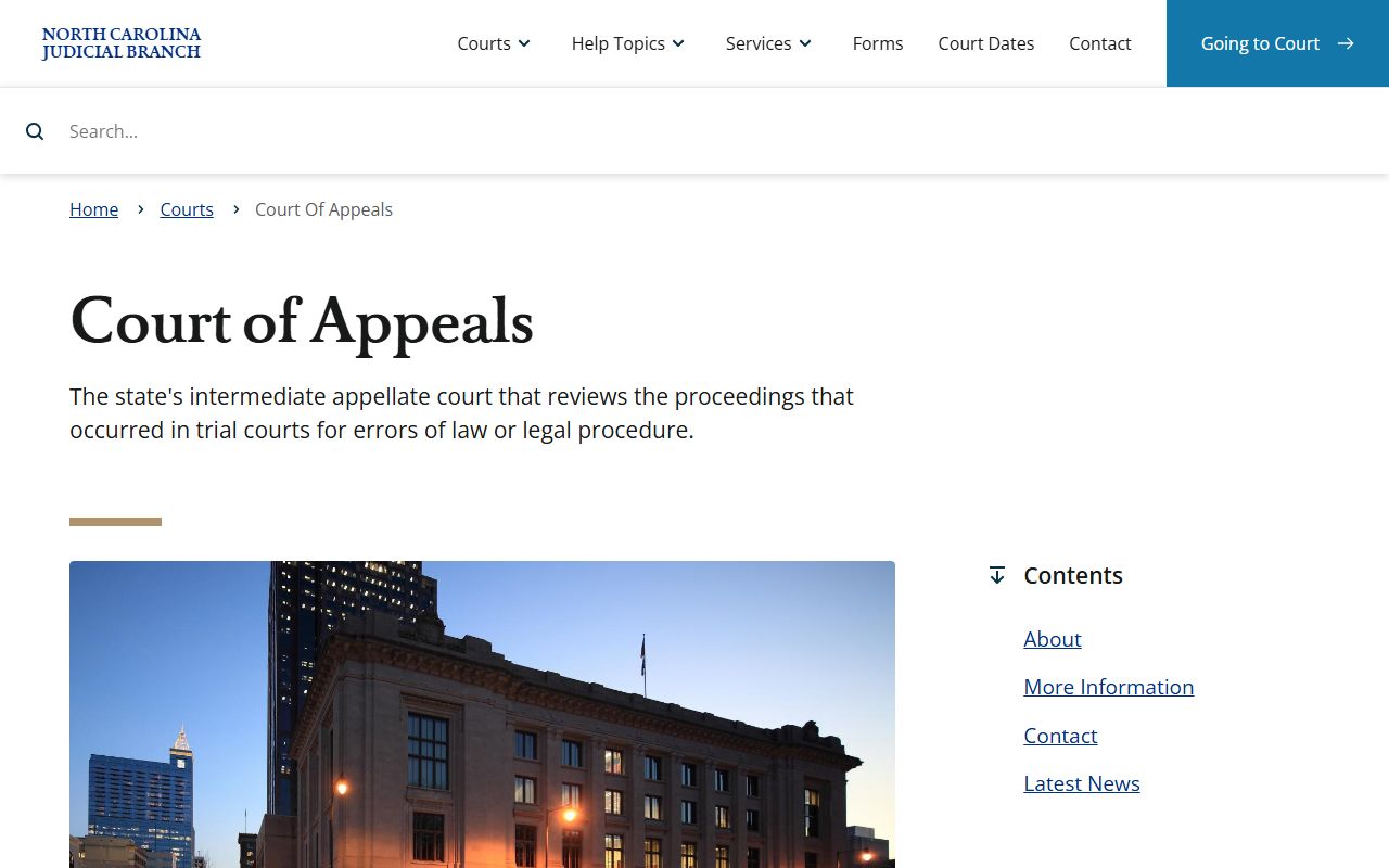 Haywood County Superior Court North Carolina Court of Appeals source