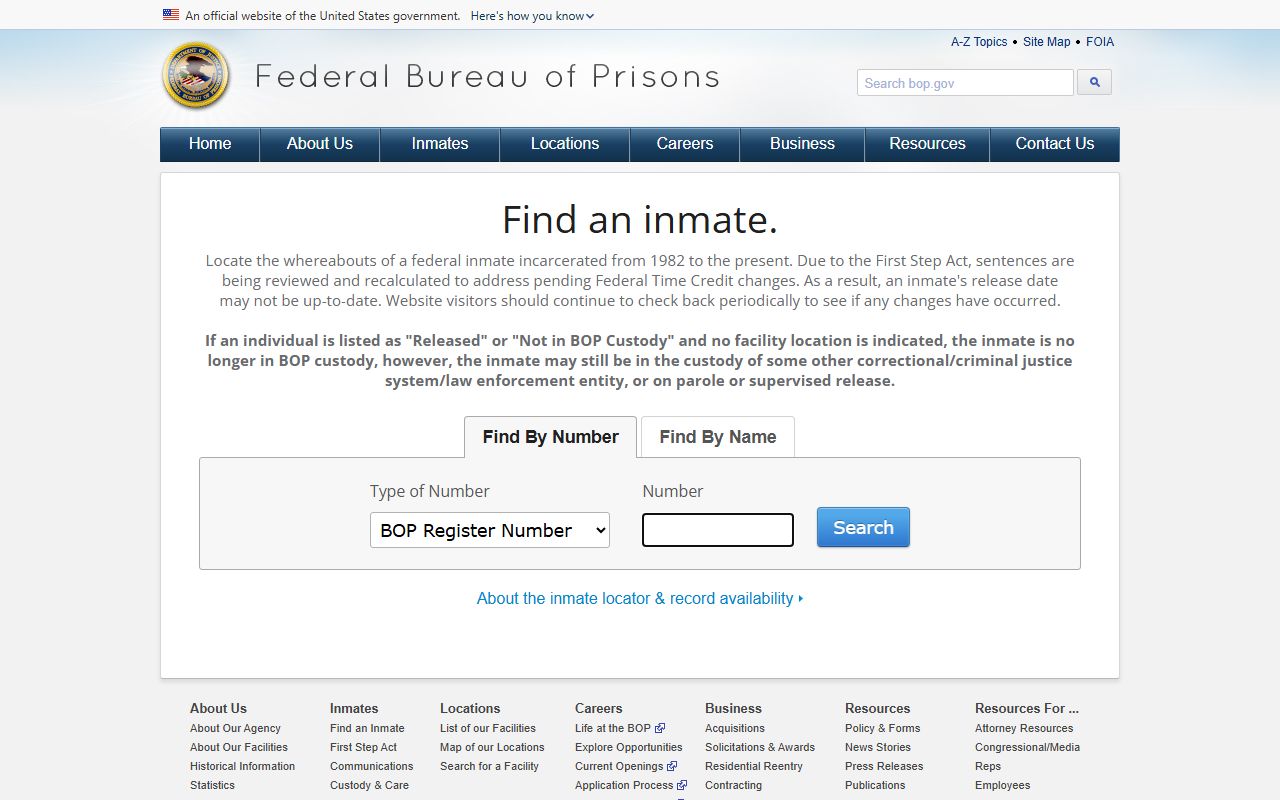 Haywood County inmate records Federal Bureau of Prisons inmate locator